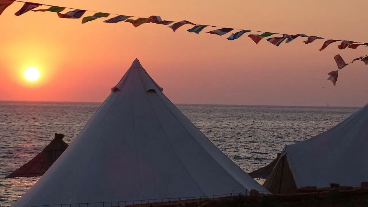 Luxury tent Glamour Camping Paradise Ksamil Hotel